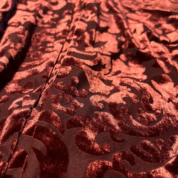 Burgundy Romper - Picture 2 of 2